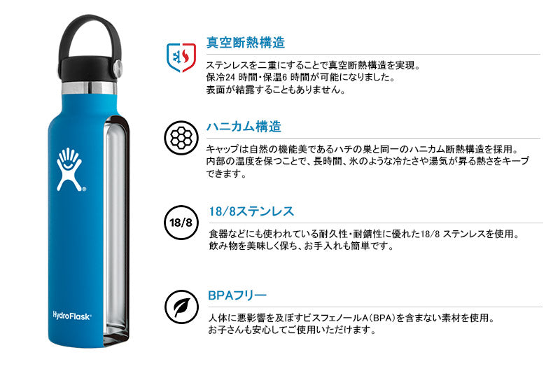 HYDRATION 21 oz Standard Mouth Flex Straw