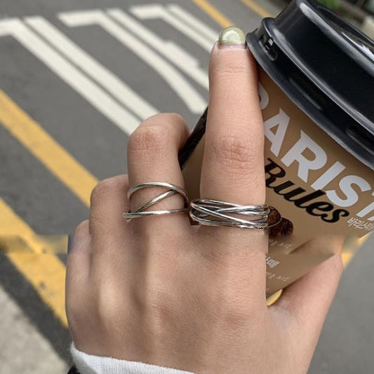 シルバーオープンリング