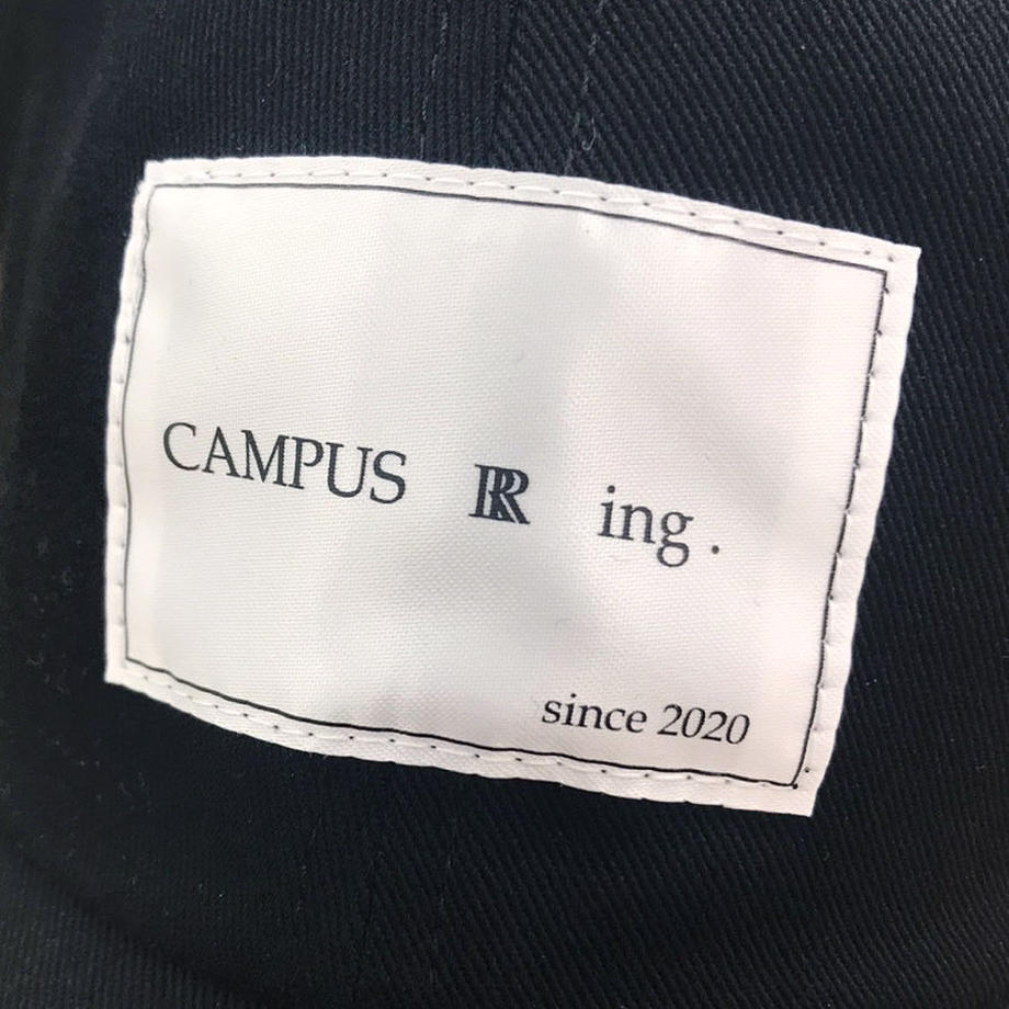 CAMPUS R ing. TAG CAP BLACK