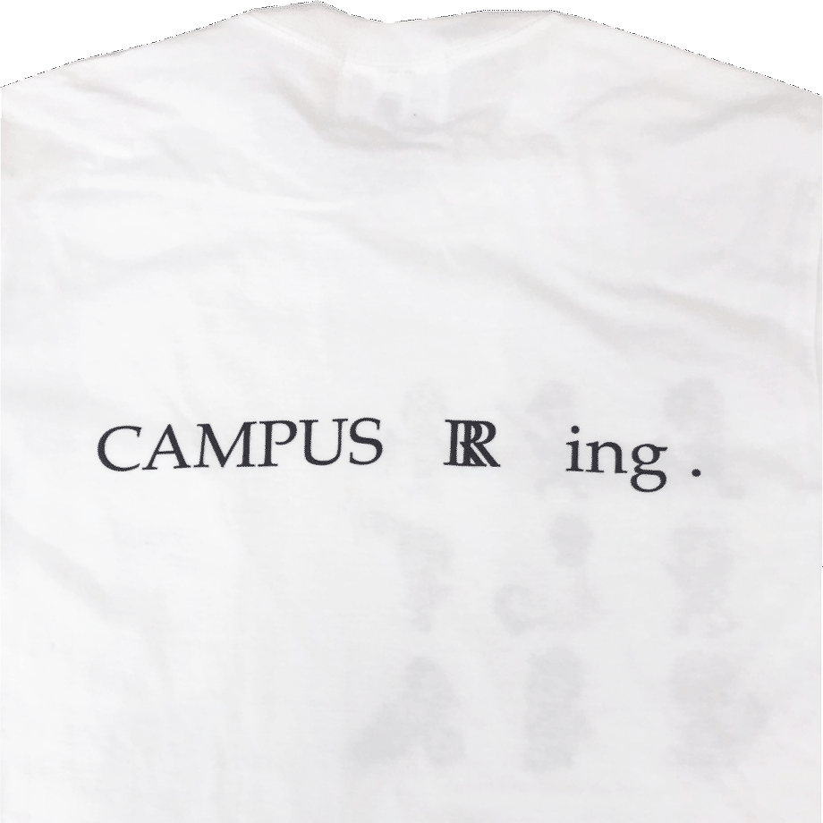 CAMPUS R ing.ポケットTシャツ WHITE