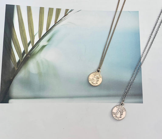 coin necklace