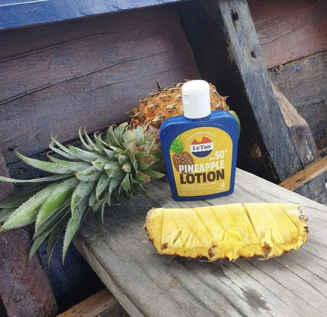 Le Tan サンスクリーンローション パイナップル SPF50+ PA++++