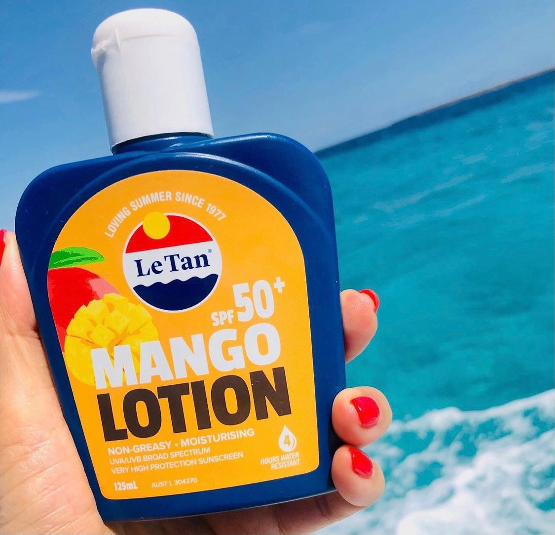Le Tan サンスクリーンローション マンゴー SPF50+ PA++++