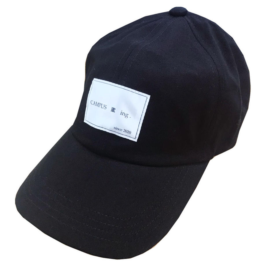 CAMPUS R ing. TAG CAP BLACK
