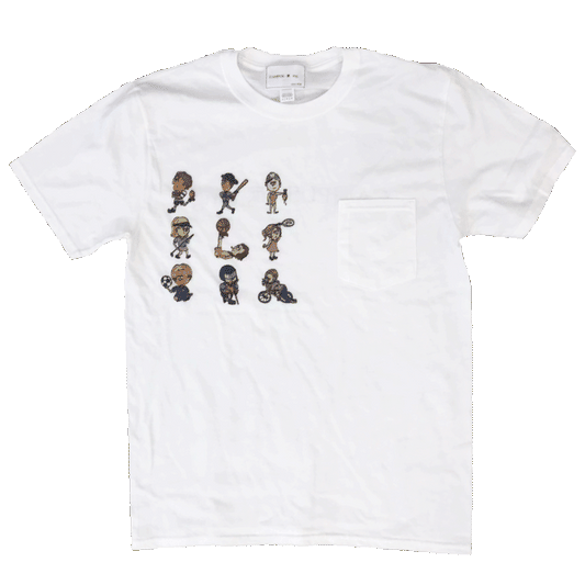 CAMPUS R ing.ポケットTシャツ WHITE