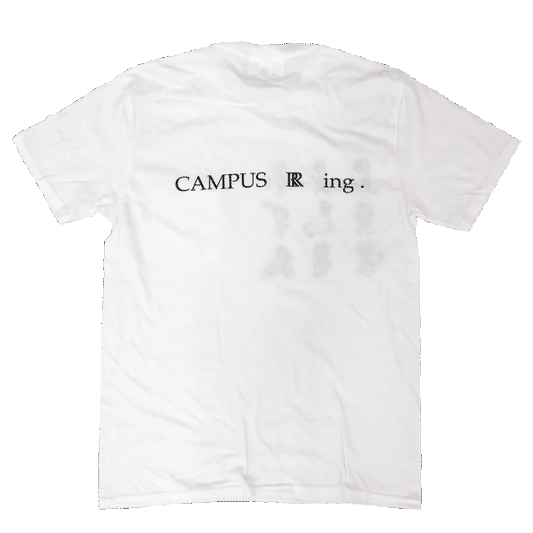 CAMPUS R ing.ポケットTシャツ WHITE